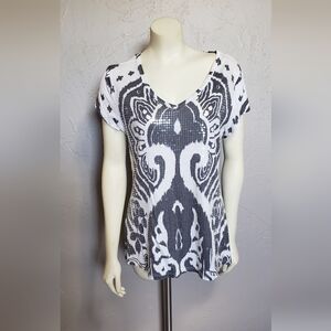 International Concepts Sequin Top